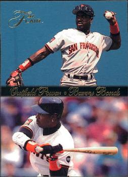 1994 Flair - Outfield Power #2 Barry Bonds Front