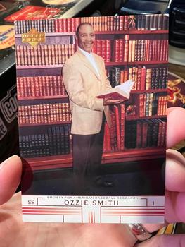 2002 Upper Deck Ozzie Smith SABR #OS Ozzie Smith Front