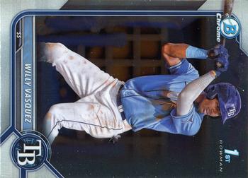 2022 Bowman Chrome - Prospects #BCP-195 Willy Vasquez Front