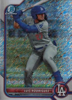 2022 Bowman Chrome - Prospects Shimmer Refractor #BCP-238 Luis Rodriguez Front