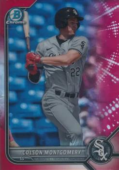 2022 Bowman Chrome - Prospects Red Refractor #BCP-212 Colson Montgomery Front