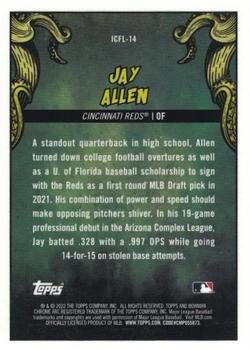 2022 Bowman Chrome - It Came to the League #ICFL-14 Jay Allen Back