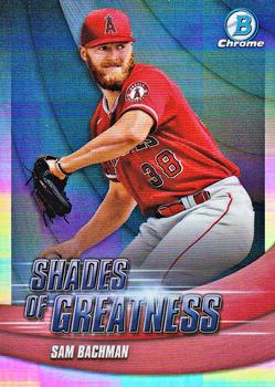 2022 Bowman Chrome - Shades of Greatness #SG-10 Sam Bachman Front
