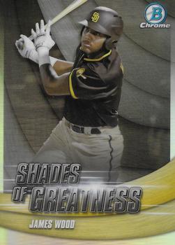 2022 Bowman Chrome - Shades of Greatness #SG-17 James Wood Front