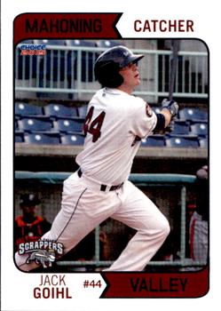 2015 Choice Mahoning Valley Scrappers #07 Jack Goihl Front