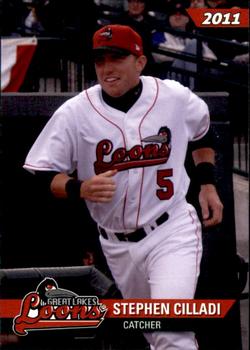 2011 Choice Great Lakes Loons #9 Stephen Cilladi Front
