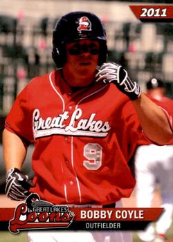 2011 Choice Great Lakes Loons #11 Bobby Coyle Front