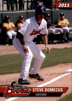 2011 Choice Great Lakes Loons #13 Steve Domecus Front