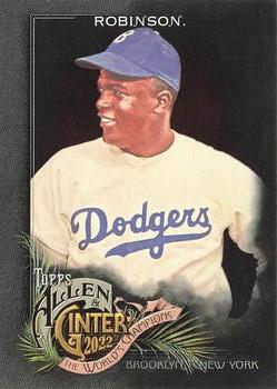 2022 Topps Allen & Ginter X #108 Jackie Robinson Front