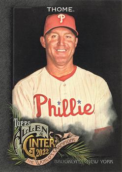 2022 Topps Allen & Ginter X #232 Jim Thome Front