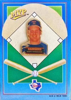 1990 ACE MVP Pins Rookie Edition #NNO Scott Coolbaugh Front
