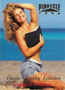 1996 Pinnacle - Christie Brinkley Collection Promo #NNO Christie Brinkley Front