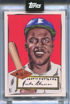 2022 Topps x Naturel 1952 Topps - Art #A-5 Jackie Robinson Front