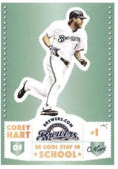 2012 Milwaukee Brewers Police - AAA Insurance in Glendale #NNO Corey Hart Front