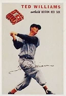 1954 Wilson Franks #NNO Ted Williams  Front
