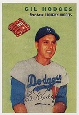 1954 Wilson Franks #NNO Gil Hodges   Front