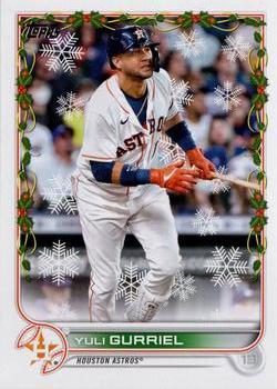 2022 Topps Holiday #HW4 Yuli Gurriel Front