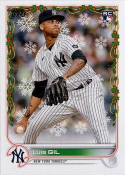 2022 Topps Holiday #HW9 Luis Gil Front