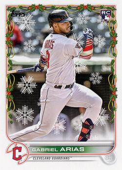 2022 Topps Holiday #HW12 Gabriel Arias Front