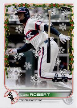 2022 Topps Holiday #HW15 Luis Robert Front