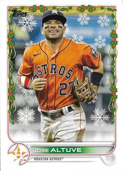 2022 Topps Holiday #HW34 Jose Altuve Front