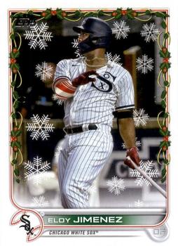 2022 Topps Holiday #HW36 Eloy Jimenez Front