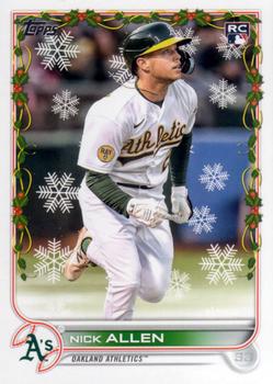 2022 Topps Holiday #HW38 Nick Allen Front