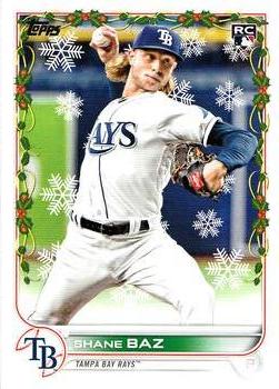 2022 Topps Holiday #HW41 Shane Baz Front