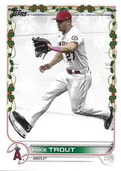2022 Topps Holiday #HW50 Mike Trout Front