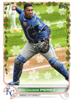 2022 Topps Holiday #HW51 Salvador Perez Front