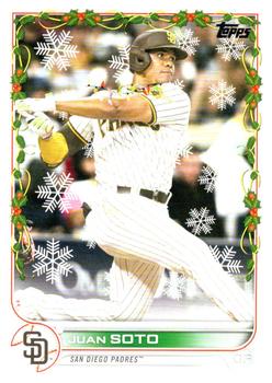 2022 Topps Holiday #HW55 Juan Soto Front