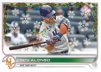2022 Topps Holiday #HW65 Pete Alonso Front
