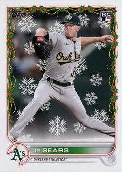 2022 Topps Holiday #HW80 JP Sears Front