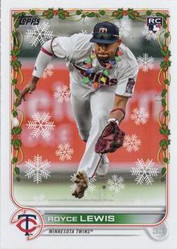 2022 Topps Holiday #HW94 Royce Lewis Front