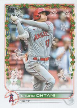 2022 Topps Holiday #HW100 Shohei Ohtani Front
