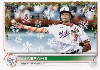 2022 Topps Holiday #HW112 CJ Abrams Front