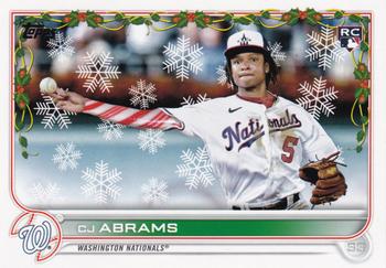 2022 Topps Holiday #HW112 CJ Abrams Front