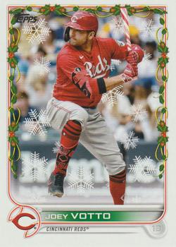 2022 Topps Holiday #HW120 Joey Votto Front