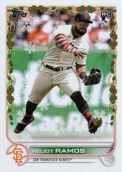 2022 Topps Holiday #HW121 Heliot Ramos Front