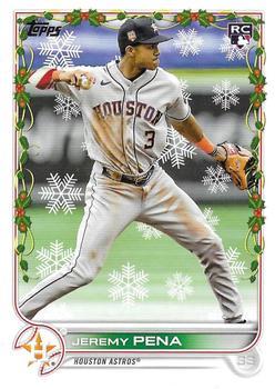 2022 Topps Holiday #HW129 Jeremy Pena Front