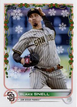 2022 Topps Holiday #HW155 Blake Snell Front