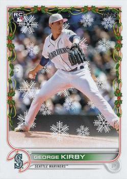 2022 Topps Holiday #HW166 George Kirby Front