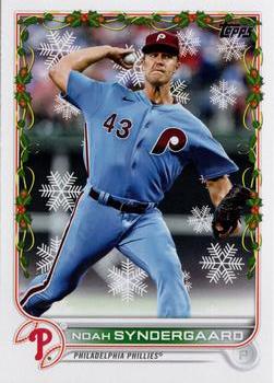 2022 Topps Holiday #HW170 Noah Syndergaard Front