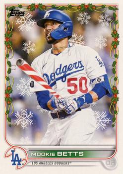 2022 Topps Holiday #HW176 Mookie Betts Front