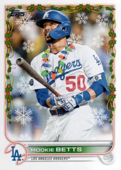 2022 Topps Holiday #HW176 Mookie Betts Front