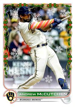 2022 Topps Holiday #HW178 Andrew McCutchen Front