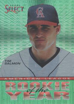 1993 Select Rookie & Traded - Rookie of the Year #NNO Tim Salmon Front