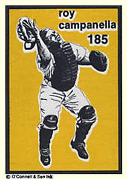 1984-89 O'Connell and Son Ink #185 Roy Campanella Front