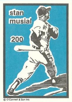 1984-89 O'Connell and Son Ink #200 Stan Musial Front