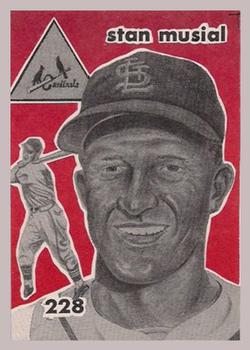 1984-89 O'Connell and Son Ink #228 Stan Musial Front